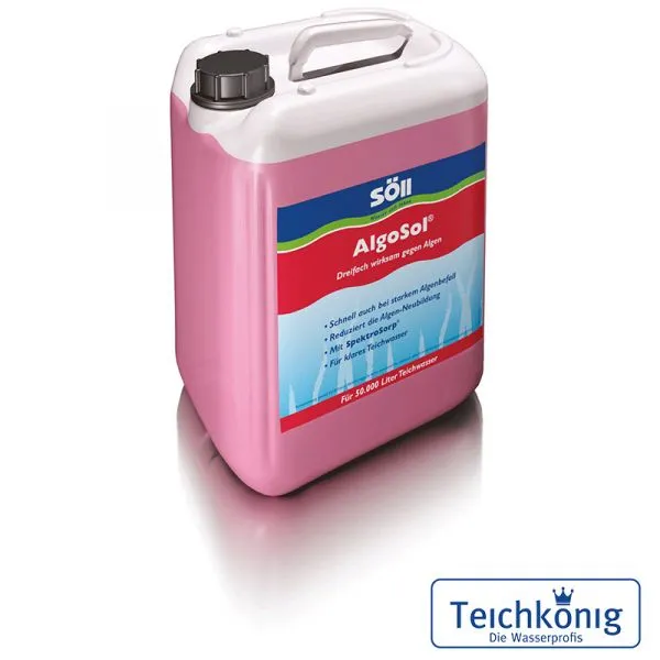 AlgoSol forte 2,5 l Algenvernichter AlgoSol forte 2,5 l Algenvernichter